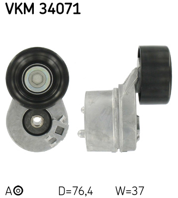 SKF Feszítőkar, hosszbordásszíj VKM34071_SKF